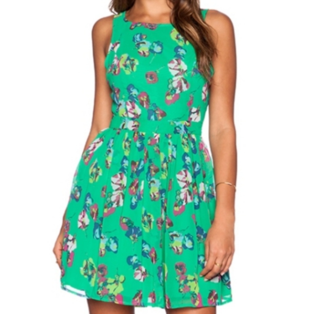 Jack by BB Dakota Kismet in Grass Green Dress